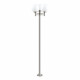 Lampadaire Extérieur 3 Têtes 3x100W Max E27 Inox KEREN