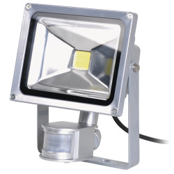 Projecteur LED COB Extérieur 20W Détecteur de Présence WOLTZ