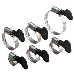 Set de 6 Colliers de Serrage inox KRISALYS