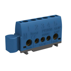 Borniers Neutre 5 Connexions OHMTEC