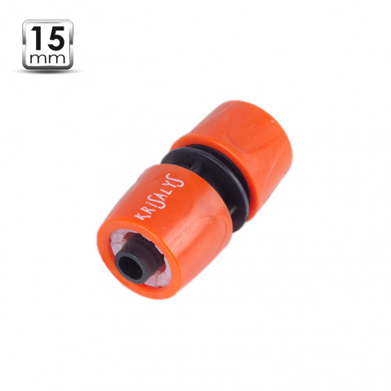 Raccord rapide 15mm plastique