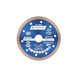 Disque Diamant Turbo 125 x 22.23 mm FEROCE