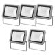 Lot de 5 Projecteurs LED Extérieur Extra Plat 30W Gris CREALYS