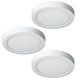 Lot de 3 Downlight LED Saillie 18W 4000K Ø229mm WOLTZ