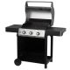 Barbecue Gaz Plancha ROSTER 3 Brûleurs - 12.9 KW